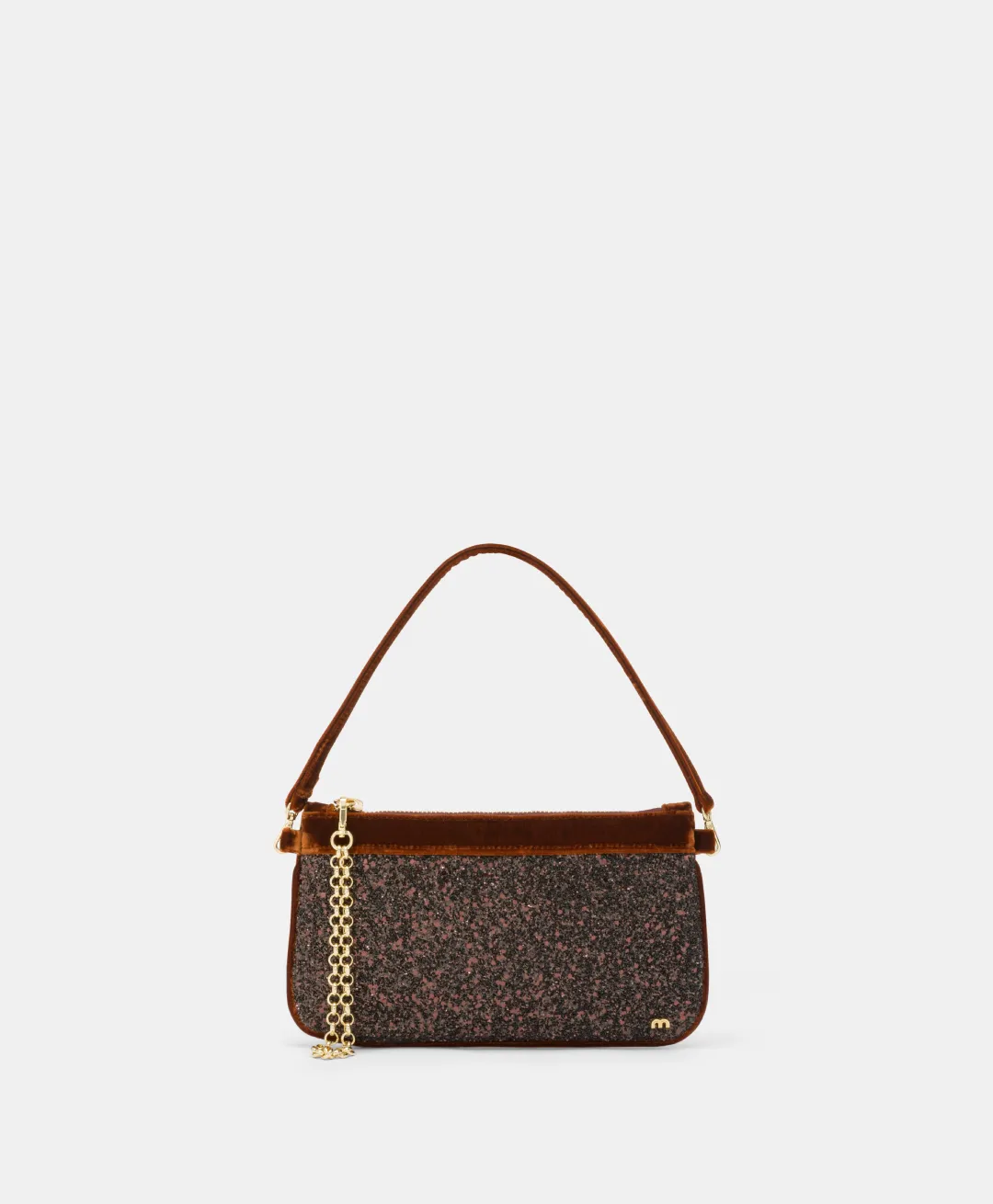 Outlet SAC KUROI BIS EN GLITTER AVEC VELOURS - Femme Sacs Et Pochettes
