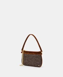 Outlet SAC KUROI BIS EN GLITTER AVEC VELOURS - Femme Sacs Et Pochettes