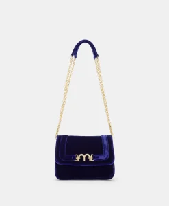 New SAC MIMI' FLORE EN VELOURS LISSE - Femme Sacs Et Pochettes