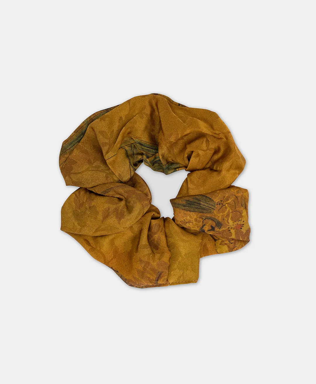 New SCRUNCHIE EN SOIE IMPRIMÉ - BRÛLÉ/MULTICOLORE Femme Accessoires Pour Cheveux