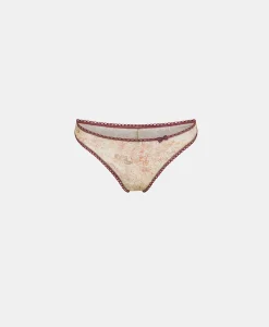 Discount SLIP ARCA EN NYLON IMPRIMÉ - MULTICOLORE ROSE Femme Culottes