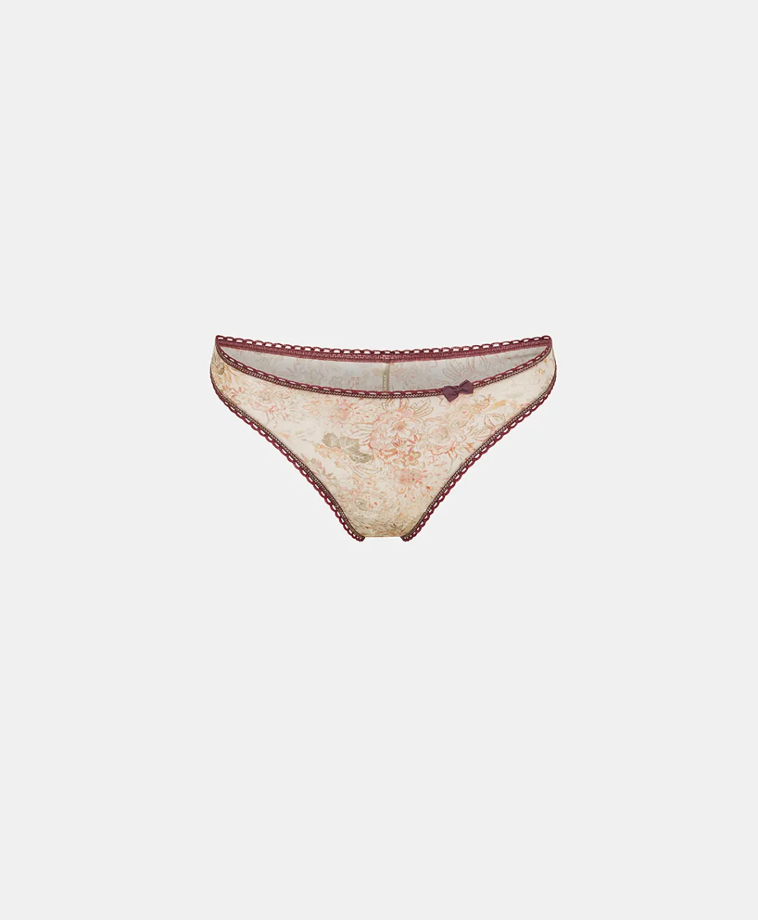 Discount SLIP ARCA EN NYLON IMPRIMÉ - MULTICOLORE ROSE Femme Culottes