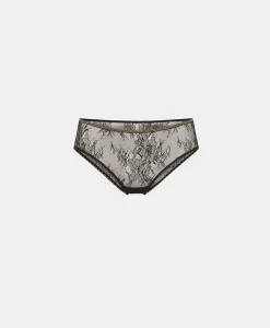 New SLIP AYAME EN DENTELLE AVEC VOLANT - Femme Culottes