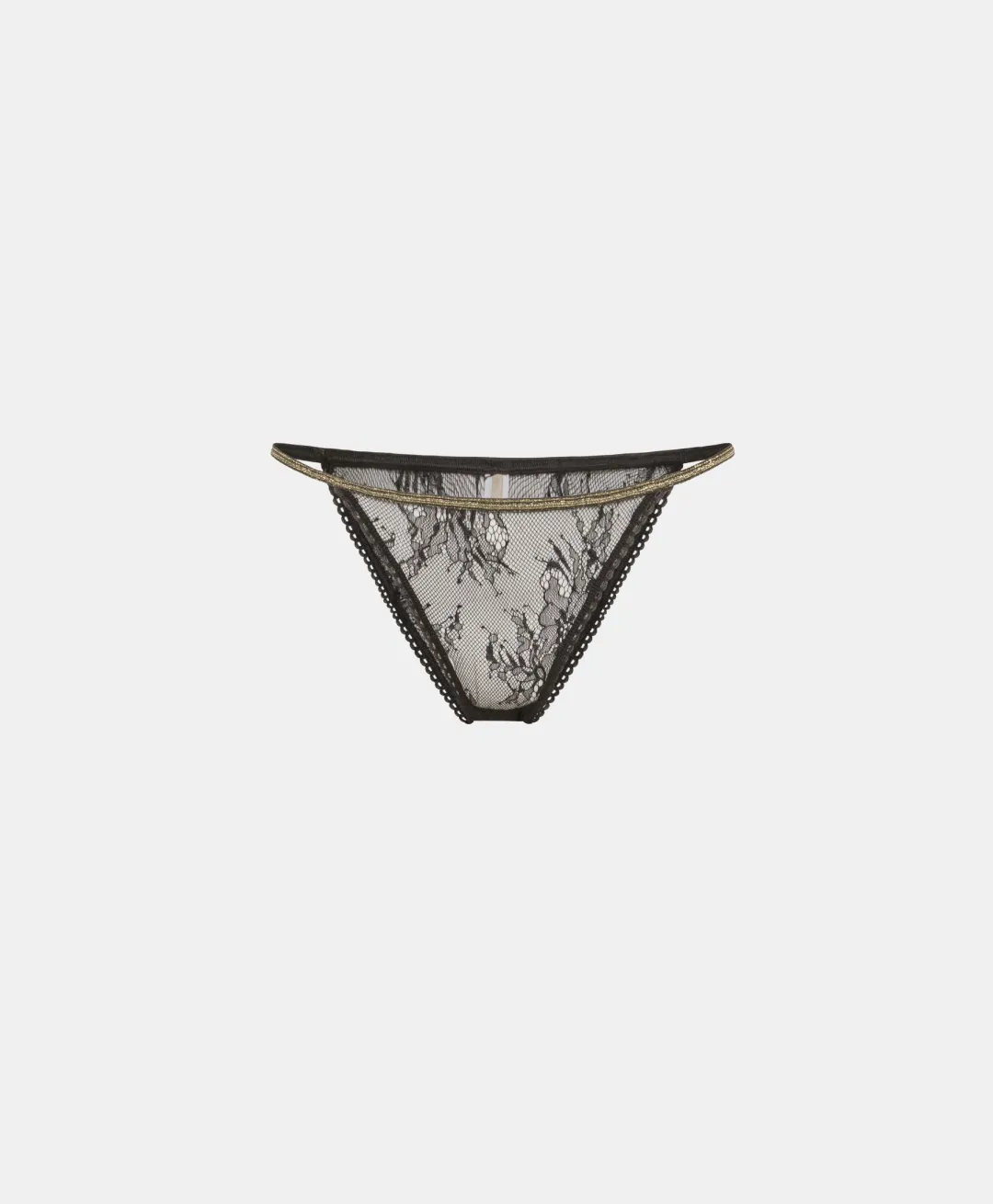 Sale SLIP YORU EN DENTELLE AVEC VOLANT - Femme Culottes