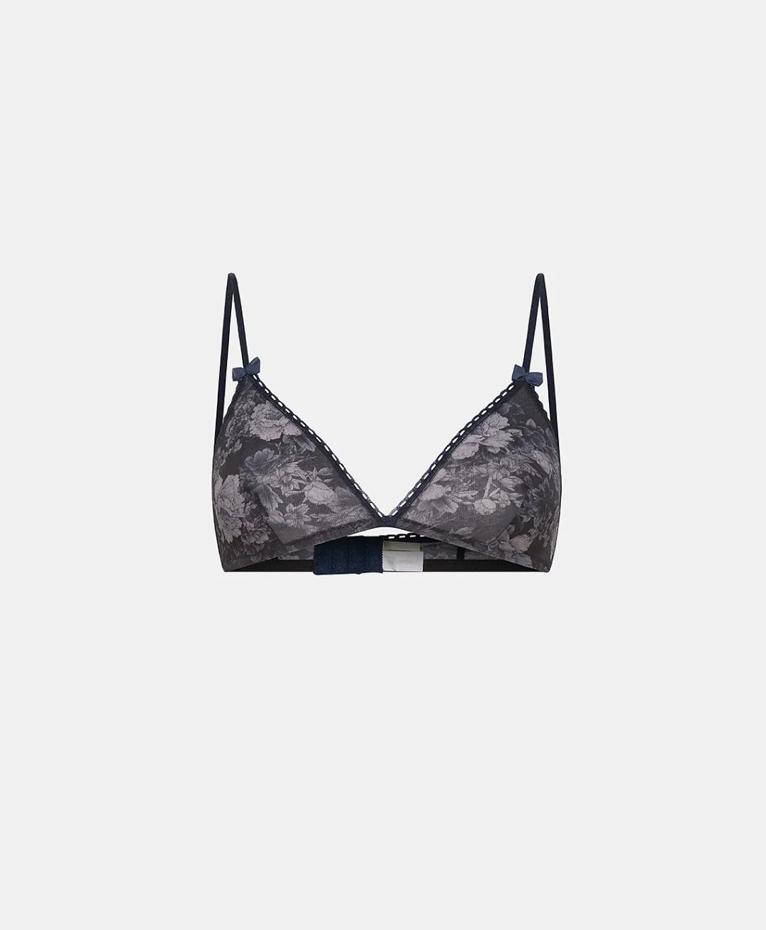 Online SOUTIEN-GORGE AMETHIST EN NYLON IMPRIMÉ - BLEU/BLEU NUIT Femme Soutiens-Gorge