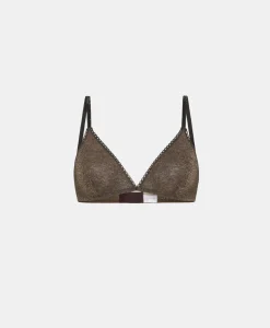 Online SOUTIEN-GORGE AMETHIST EN JERSEY LUREX - Femme Soutiens-Gorge