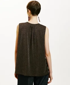 Discount TOP CRIS EN JERSEY LUREX - Femme Tops Et T-Shirts