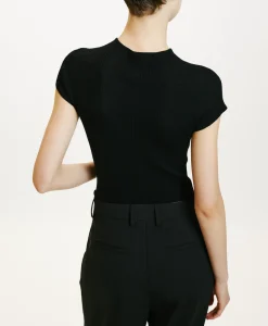 New TRICOT KAME EN LAINE MÉRINOS - Femme Mailles