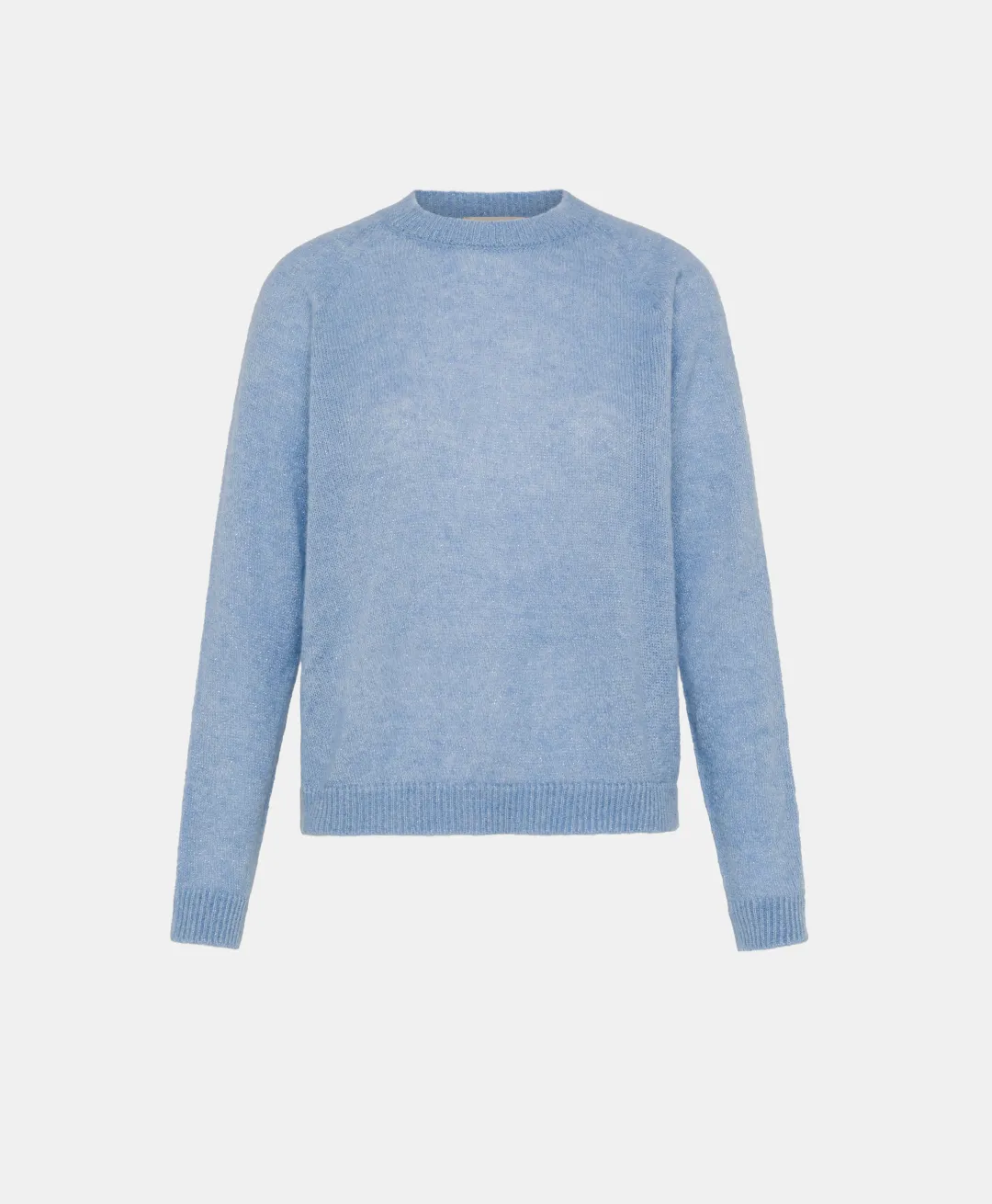 Clearance TRICOT KYO EN MOHAIR MÉLANGE LUREX - BLEU CLAIR Femme Mailles