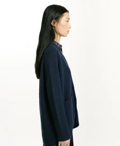 TRICOT NATSU À CÔTES EN LAINE MÉRINOS - Femme Mailles