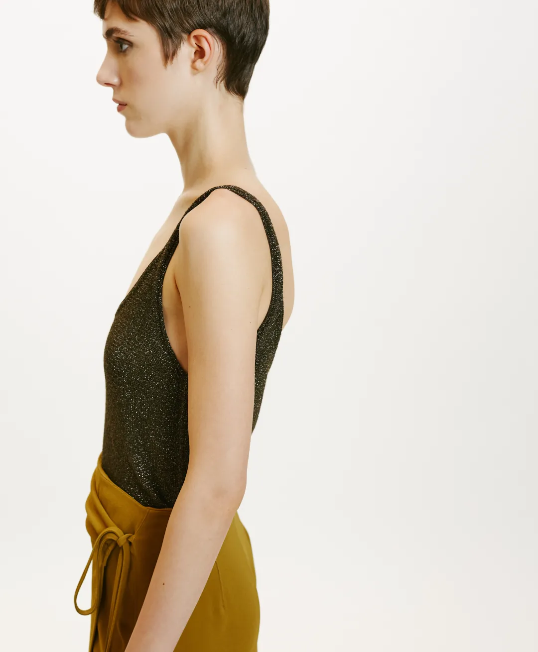 Outlet TRICOT NIJI EN LUREX - Femme Mailles