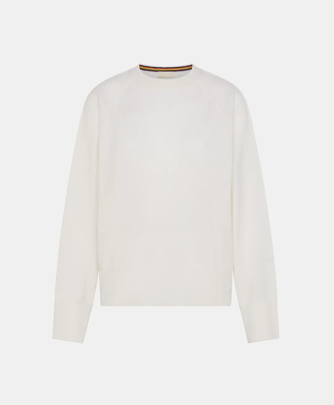 Clearance TRICOT ODINO EN LAINE MÉRINOS CACHEMIRE - CRÈME Femme Mailles