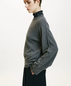 New TRICOT ODINO EN LAINE MÉRINOS CACHEMIRE - Femme Mailles
