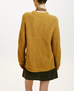 TRICOT OITA POINT BRODERIE LUREX - Femme Mailles