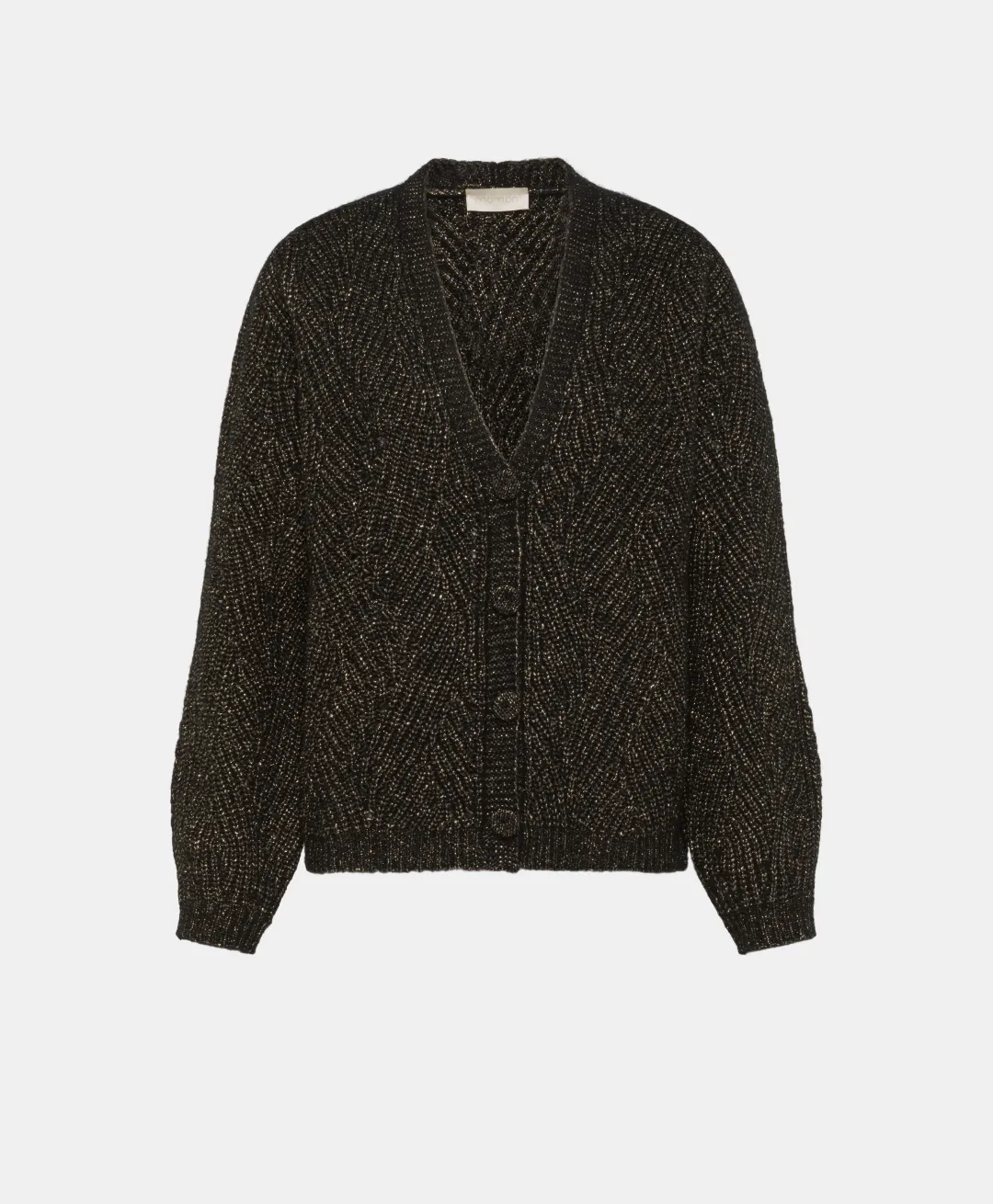 New TRICOT SAIKI POINT BRODERIE LUREX - Femme Mailles