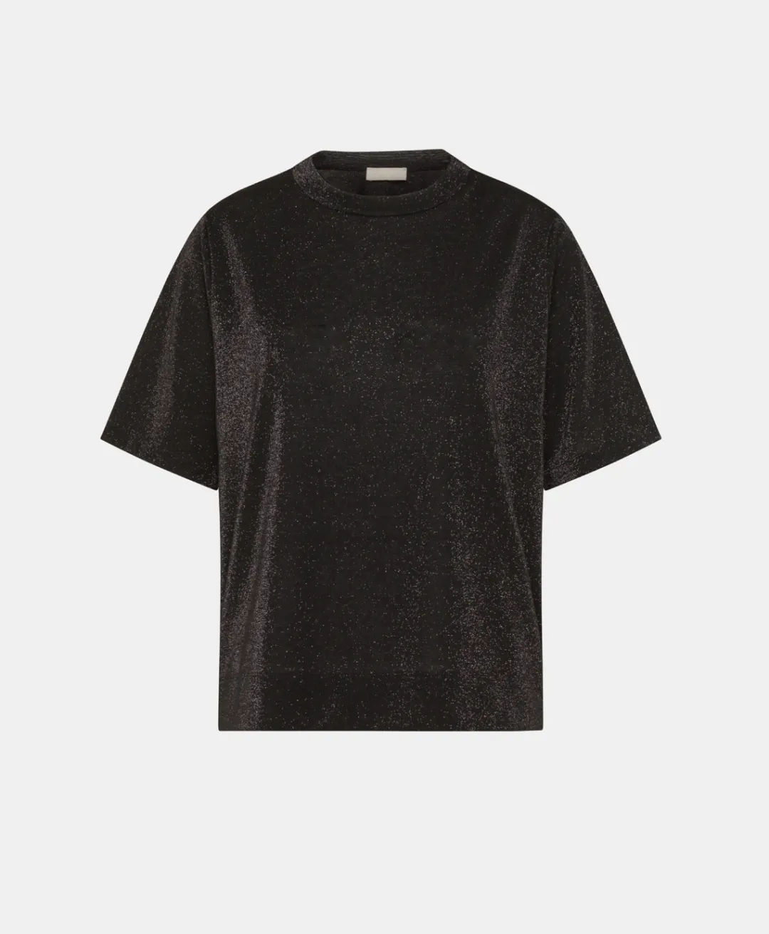 Outlet TSHIRT IORA EN JERSEY LUREX - GRIS CHARBON Femme Tops Et T-Shirts