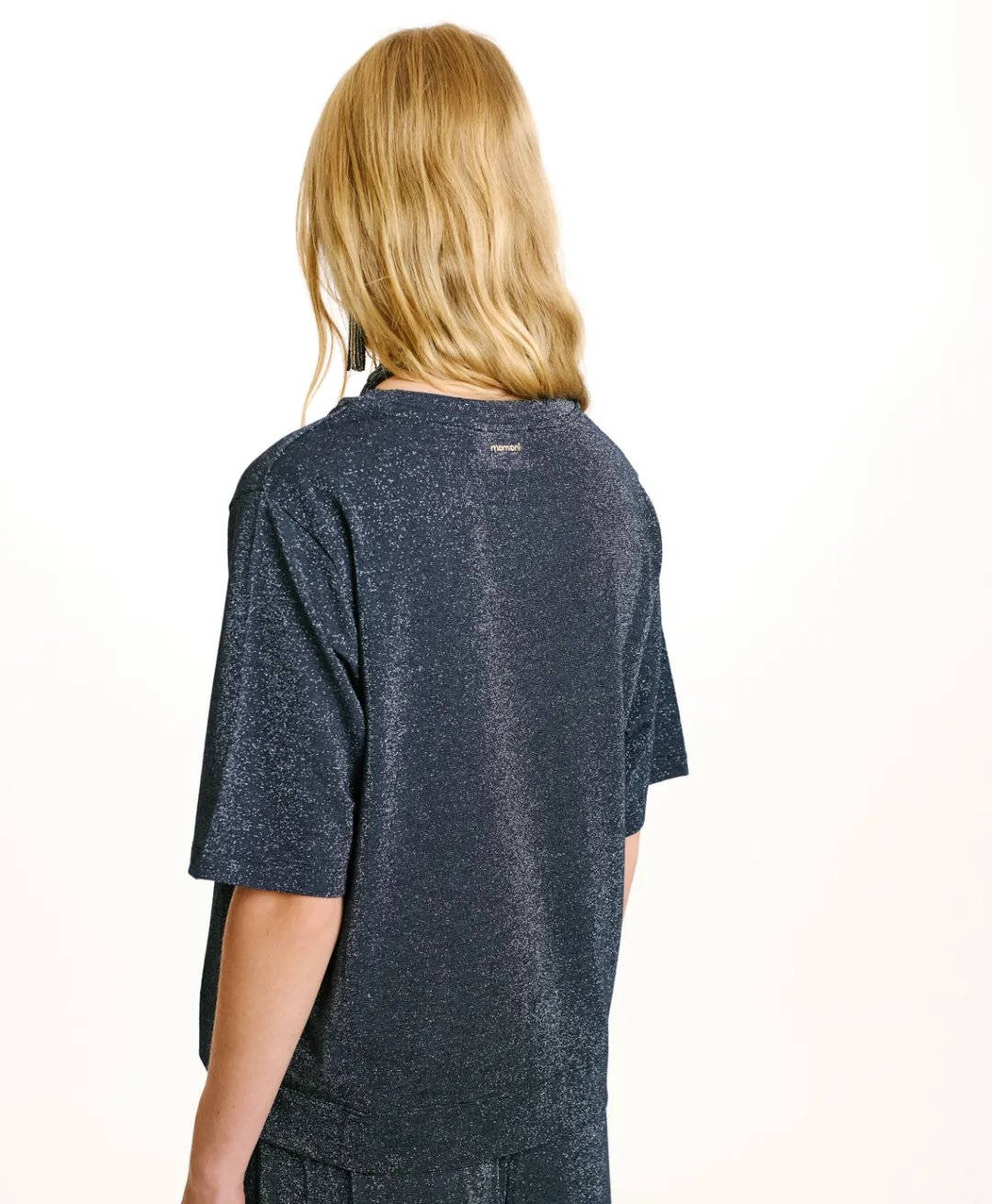 Clearance TSHIRT IORA EN JERSEY LUREX - Femme Tops Et T-Shirts