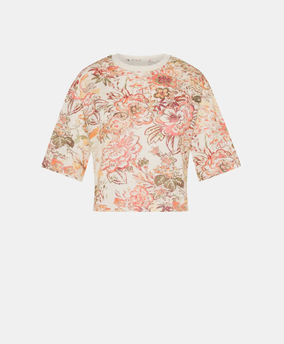 Best T-SHIRT MARU EN JERSEY IMPRIMÉ ALLOVER - MULTICOLORE ROSE Femme Tops Et T-Shirts