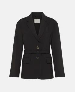 Outlet VESTE REN EN LAINE FROIDE BISTRETCH - Femme Vestes