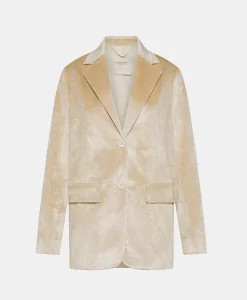 Best VESTE AIRI EN VELOURS CÔTELÉ STRETCH - CRÈME Femme Vestes