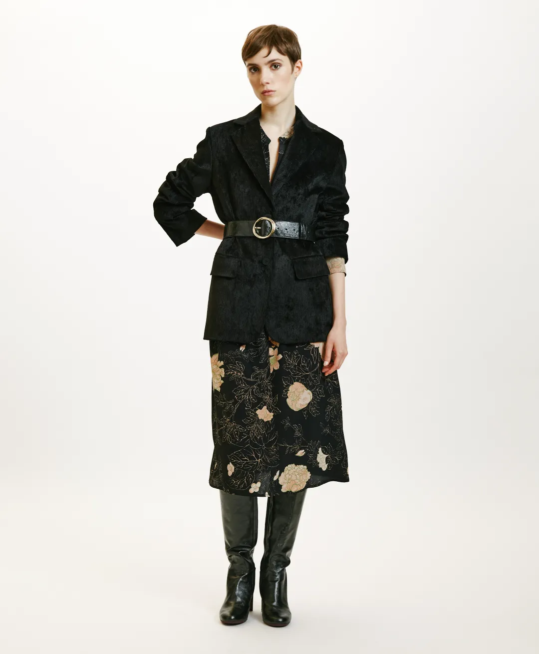 Sale VESTE AIRI EN VELOURS CÔTELÉ STRETCH - Femme Vestes